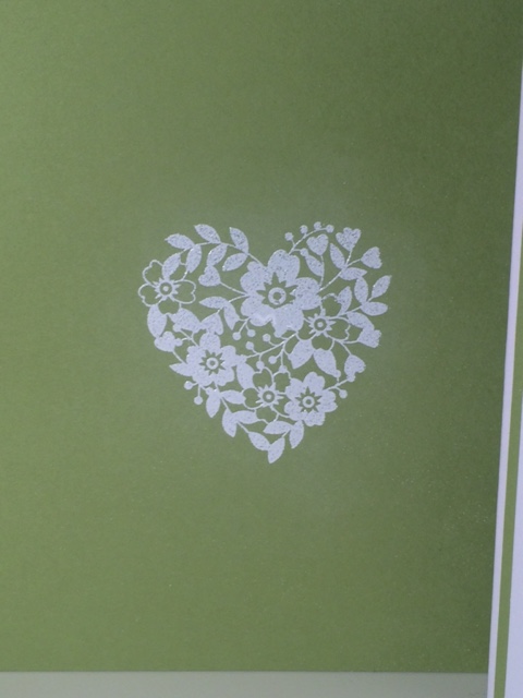 Glückwunschkarte zur Hochzeit grün_weiß 3