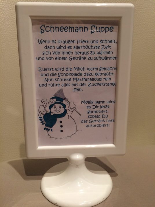 Schneemannsuppe Anleitung